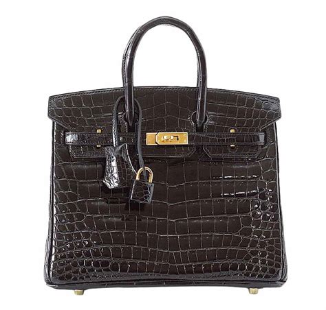 hermes birkin 25 prijs|Hermes Birkin 25 black crocodile.